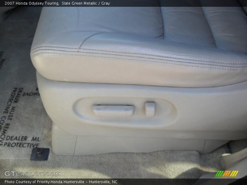 Slate Green Metallic / Gray 2007 Honda Odyssey Touring