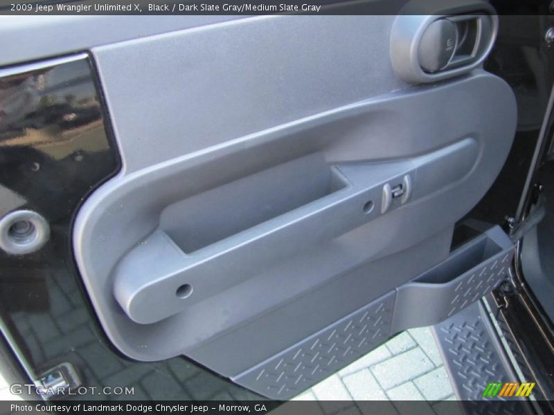 Black / Dark Slate Gray/Medium Slate Gray 2009 Jeep Wrangler Unlimited X