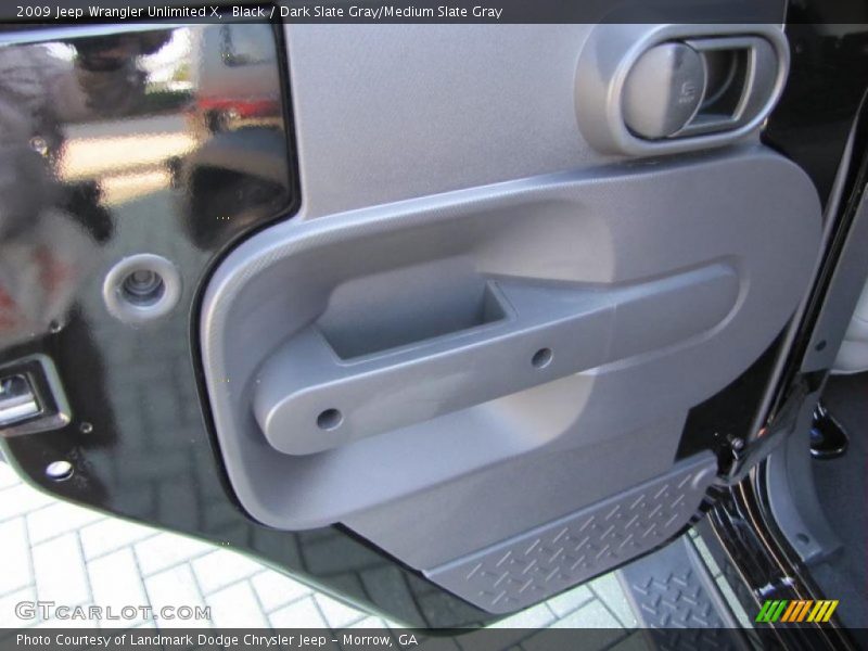 Black / Dark Slate Gray/Medium Slate Gray 2009 Jeep Wrangler Unlimited X