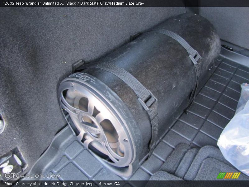Black / Dark Slate Gray/Medium Slate Gray 2009 Jeep Wrangler Unlimited X