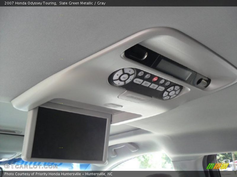 Slate Green Metallic / Gray 2007 Honda Odyssey Touring