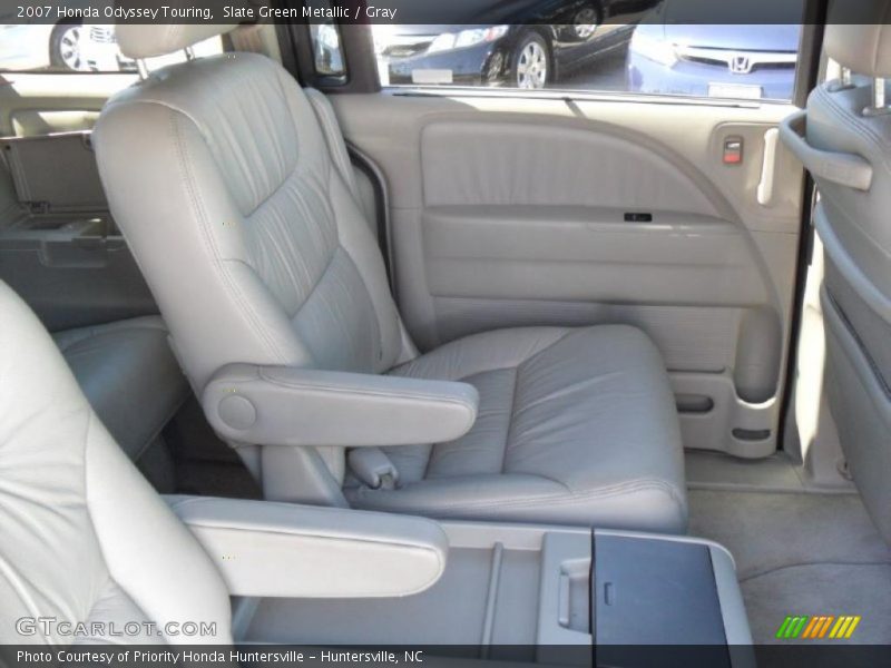 Slate Green Metallic / Gray 2007 Honda Odyssey Touring