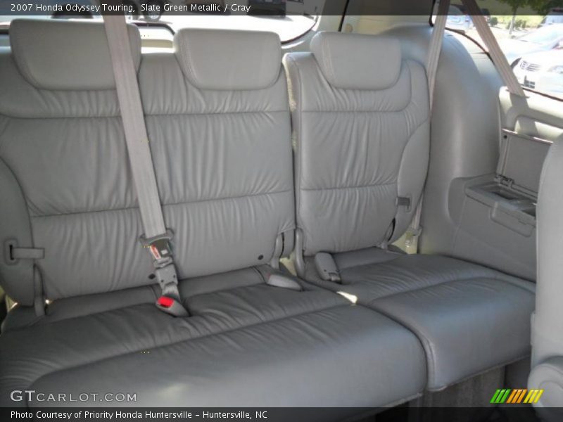Slate Green Metallic / Gray 2007 Honda Odyssey Touring