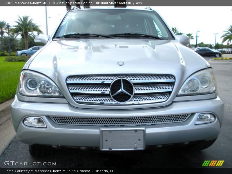 Brilliant Silver Metallic / Ash 2005 Mercedes-Benz ML 350 4Matic Special Edition