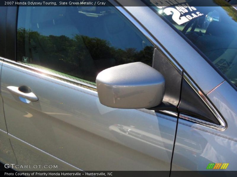 Slate Green Metallic / Gray 2007 Honda Odyssey Touring