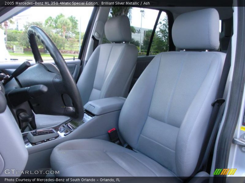 Brilliant Silver Metallic / Ash 2005 Mercedes-Benz ML 350 4Matic Special Edition