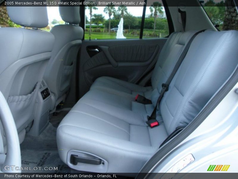 Brilliant Silver Metallic / Ash 2005 Mercedes-Benz ML 350 4Matic Special Edition