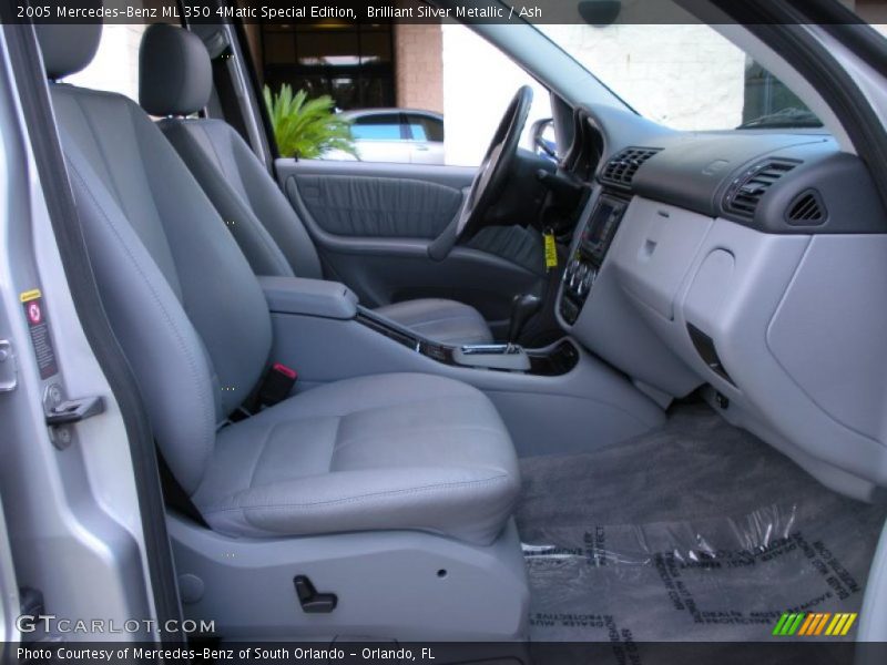 Brilliant Silver Metallic / Ash 2005 Mercedes-Benz ML 350 4Matic Special Edition