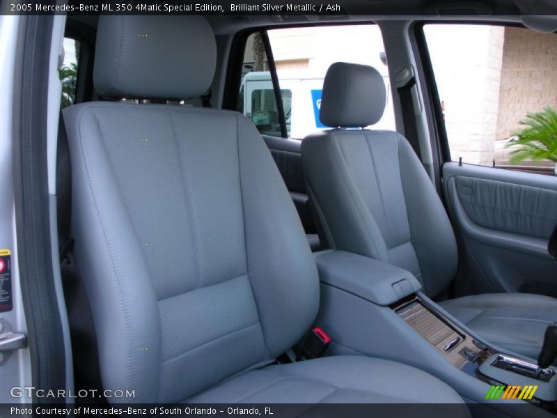 Brilliant Silver Metallic / Ash 2005 Mercedes-Benz ML 350 4Matic Special Edition