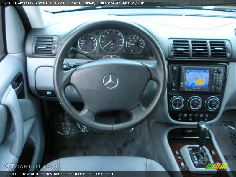 Brilliant Silver Metallic / Ash 2005 Mercedes-Benz ML 350 4Matic Special Edition