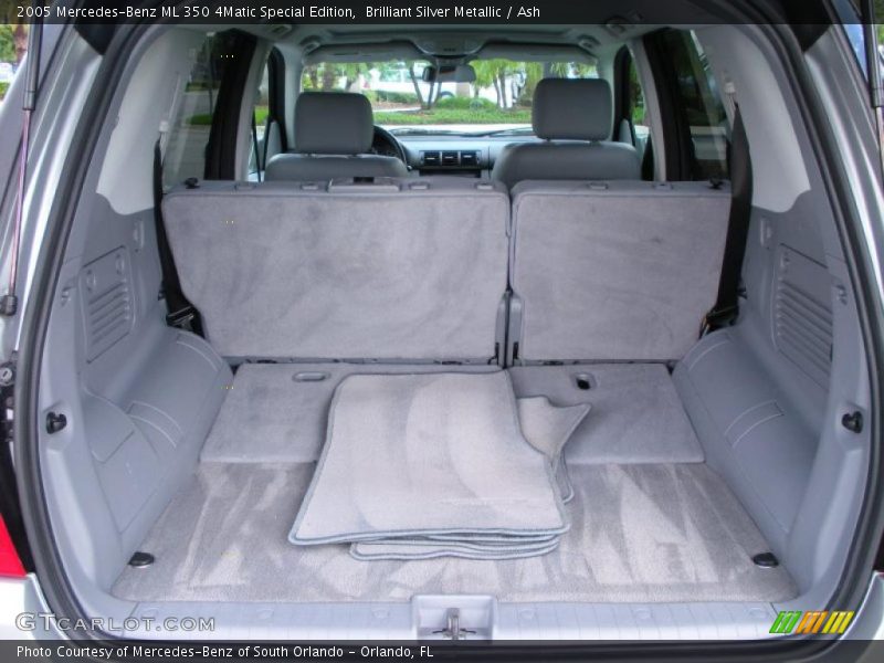 Brilliant Silver Metallic / Ash 2005 Mercedes-Benz ML 350 4Matic Special Edition