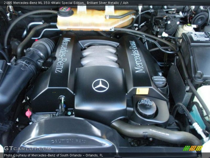 Brilliant Silver Metallic / Ash 2005 Mercedes-Benz ML 350 4Matic Special Edition