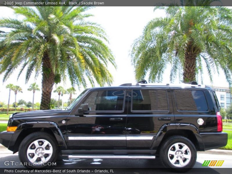 Black / Saddle Brown 2006 Jeep Commander Limited 4x4