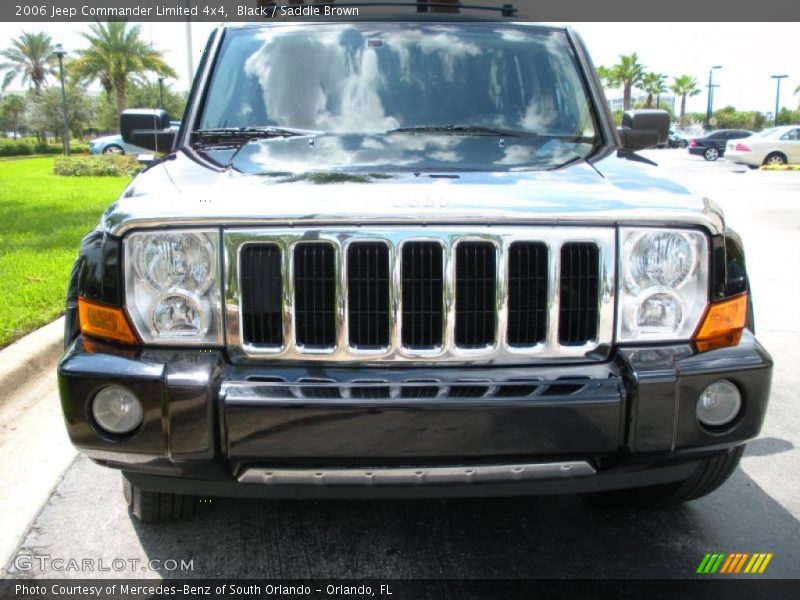 Black / Saddle Brown 2006 Jeep Commander Limited 4x4