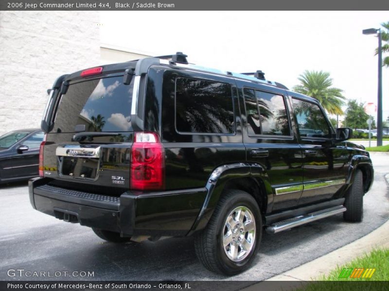 Black / Saddle Brown 2006 Jeep Commander Limited 4x4