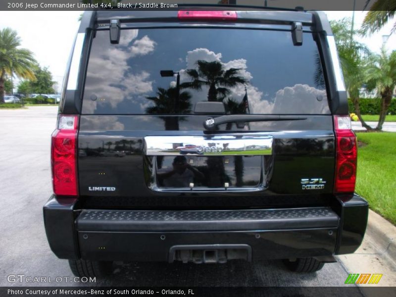Black / Saddle Brown 2006 Jeep Commander Limited 4x4