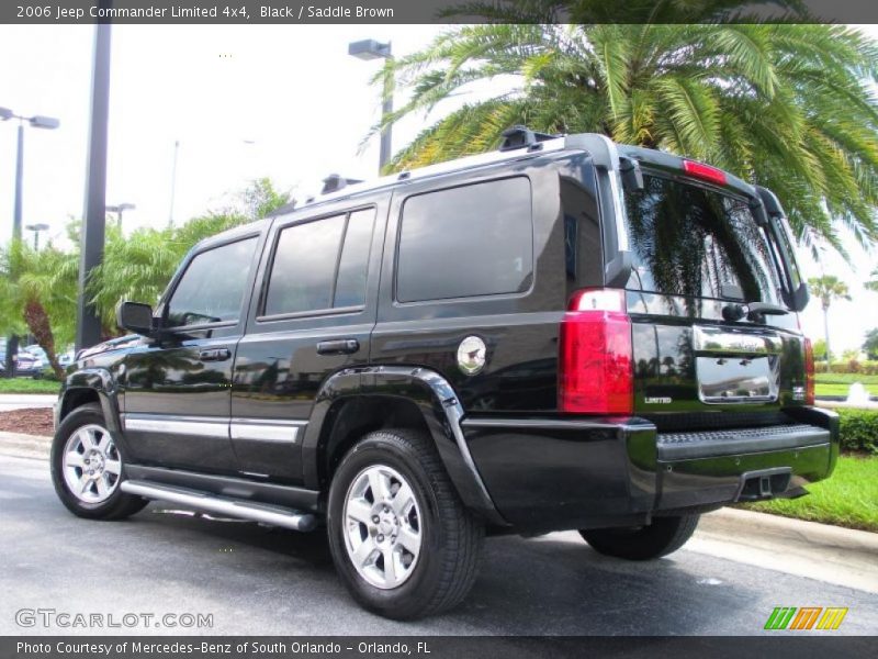 Black / Saddle Brown 2006 Jeep Commander Limited 4x4