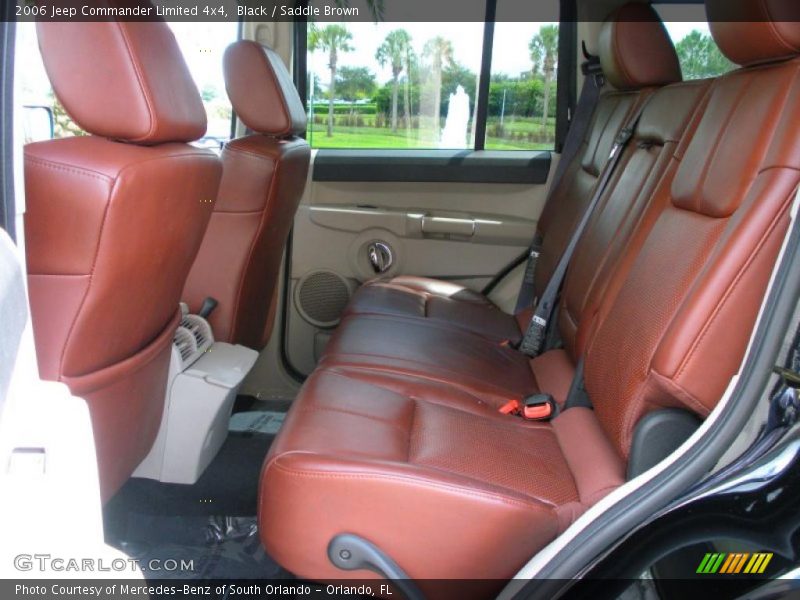 Black / Saddle Brown 2006 Jeep Commander Limited 4x4