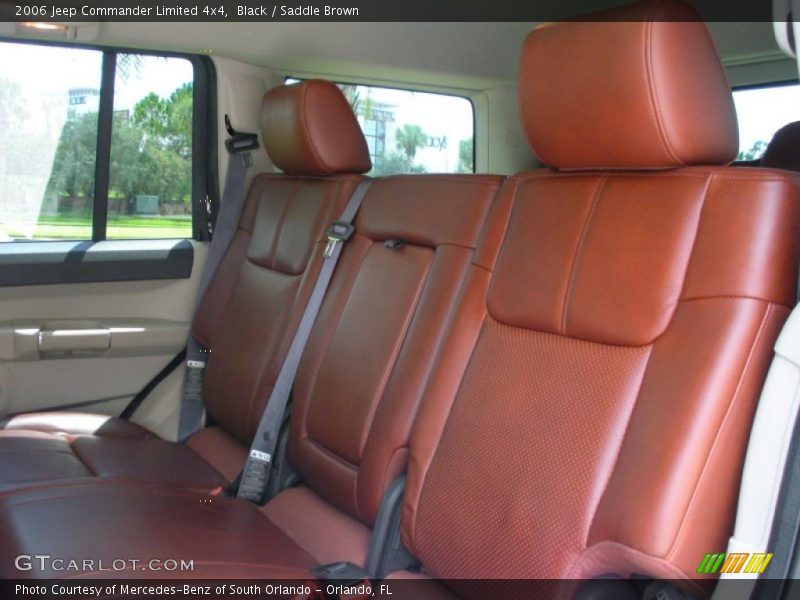 Black / Saddle Brown 2006 Jeep Commander Limited 4x4