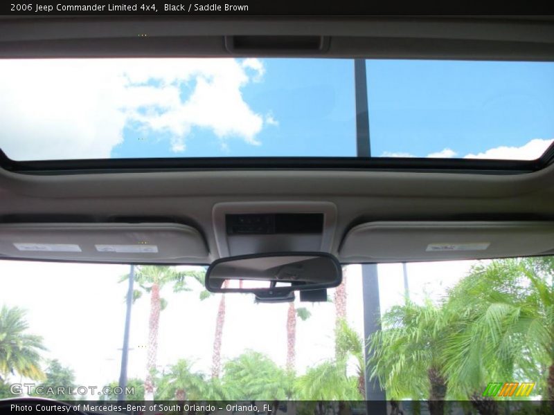 Black / Saddle Brown 2006 Jeep Commander Limited 4x4