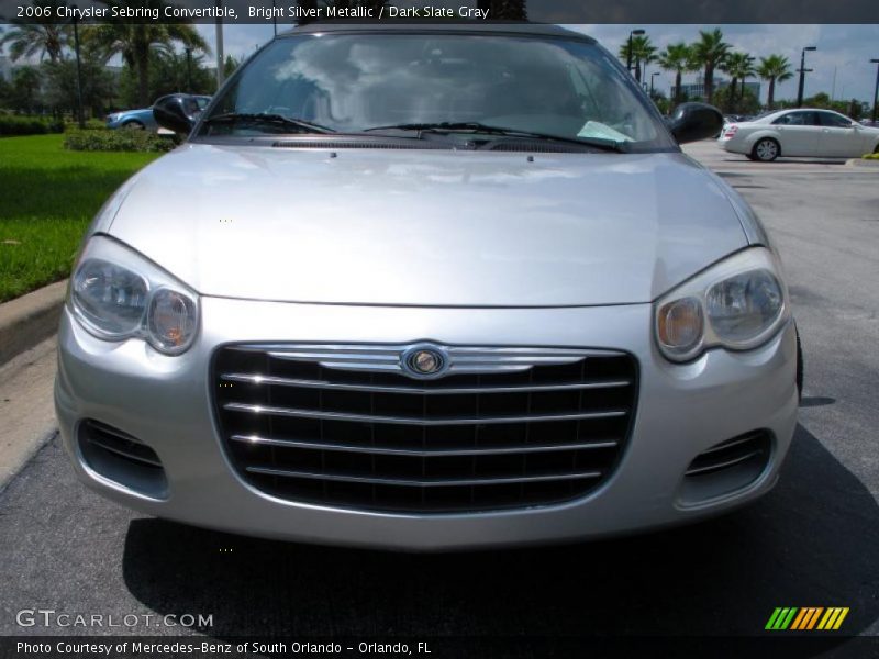 Bright Silver Metallic / Dark Slate Gray 2006 Chrysler Sebring Convertible