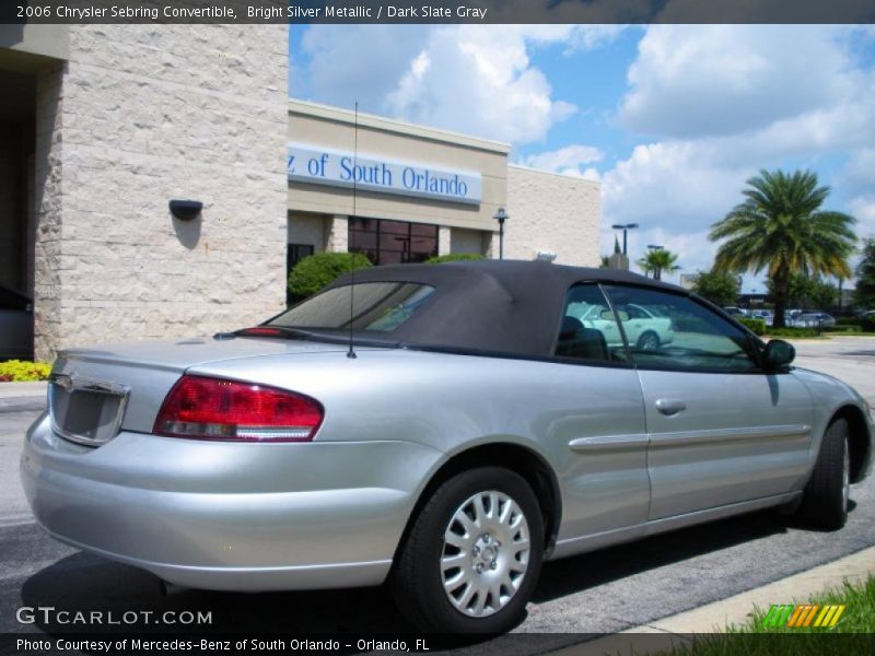 Bright Silver Metallic / Dark Slate Gray 2006 Chrysler Sebring Convertible