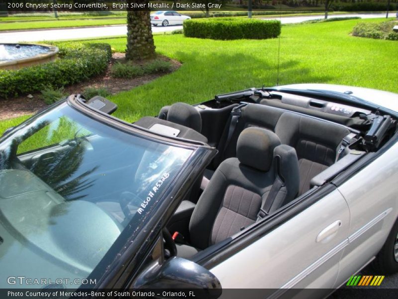 Bright Silver Metallic / Dark Slate Gray 2006 Chrysler Sebring Convertible