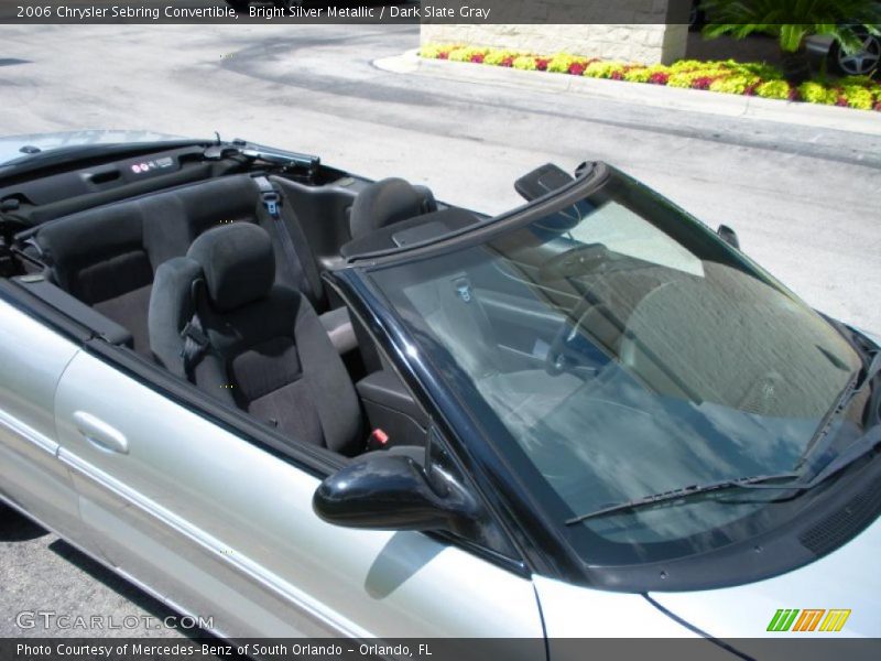 Bright Silver Metallic / Dark Slate Gray 2006 Chrysler Sebring Convertible