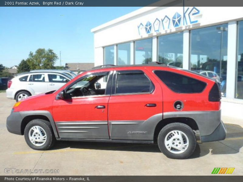 Bright Red / Dark Gray 2001 Pontiac Aztek