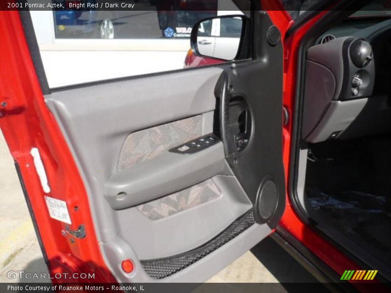 Bright Red / Dark Gray 2001 Pontiac Aztek