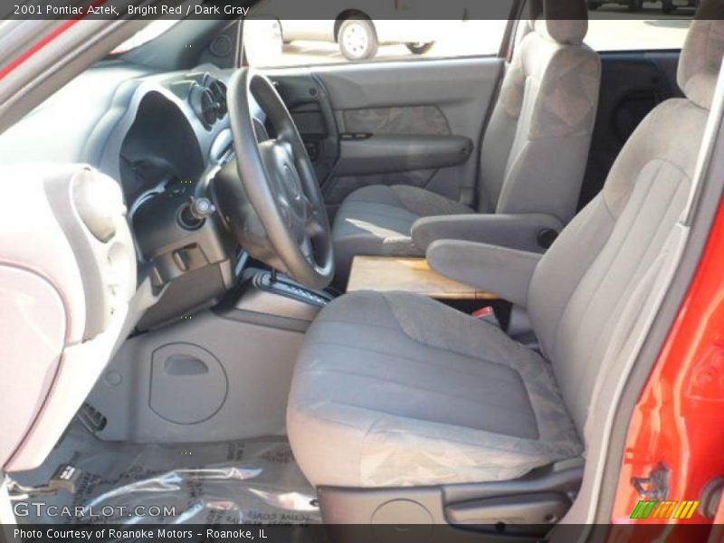 Bright Red / Dark Gray 2001 Pontiac Aztek