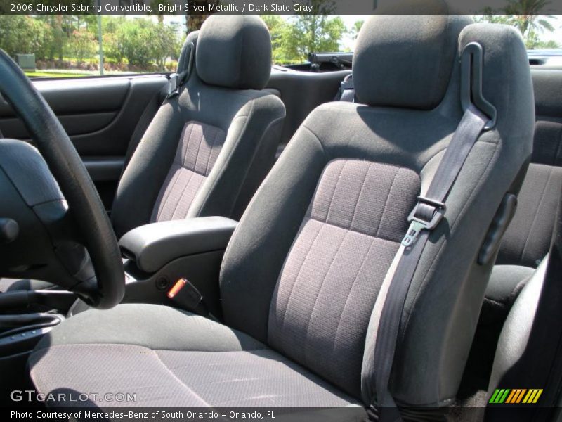 Bright Silver Metallic / Dark Slate Gray 2006 Chrysler Sebring Convertible