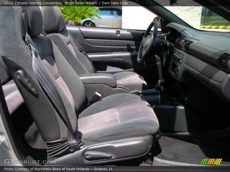 Bright Silver Metallic / Dark Slate Gray 2006 Chrysler Sebring Convertible