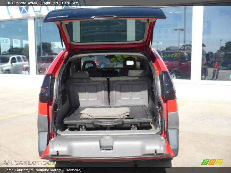 Bright Red / Dark Gray 2001 Pontiac Aztek