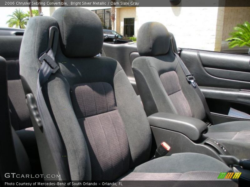 Bright Silver Metallic / Dark Slate Gray 2006 Chrysler Sebring Convertible