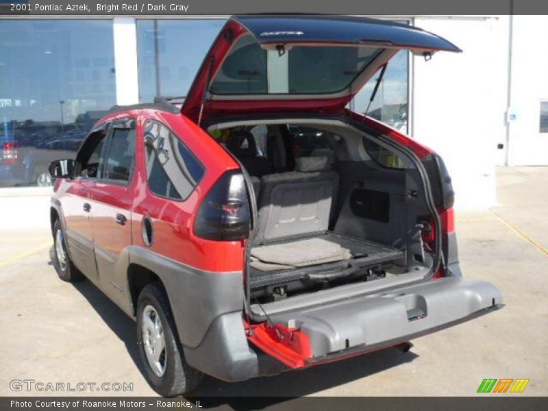 Bright Red / Dark Gray 2001 Pontiac Aztek