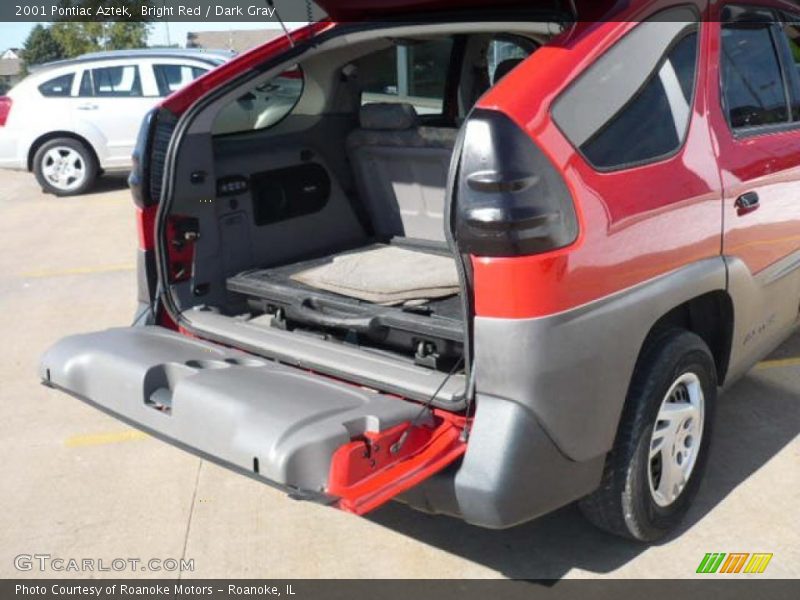 Bright Red / Dark Gray 2001 Pontiac Aztek