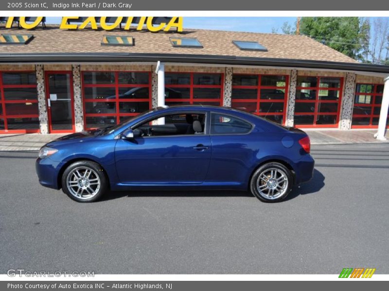 Indigo Ink Pearl / Dark Gray 2005 Scion tC