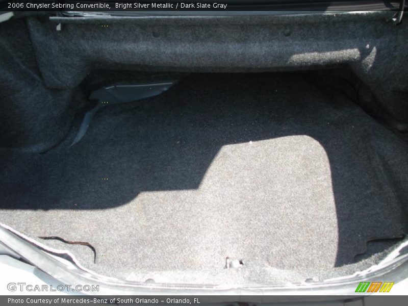 Bright Silver Metallic / Dark Slate Gray 2006 Chrysler Sebring Convertible
