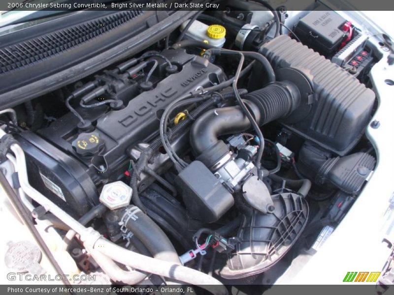 Bright Silver Metallic / Dark Slate Gray 2006 Chrysler Sebring Convertible