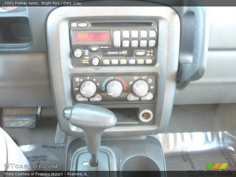 Bright Red / Dark Gray 2001 Pontiac Aztek