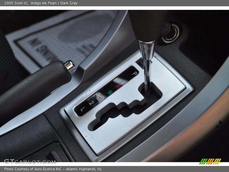 Indigo Ink Pearl / Dark Gray 2005 Scion tC