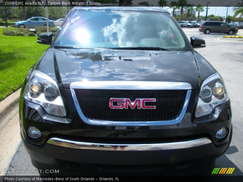 Carbon Black Metallic / Ebony 2008 GMC Acadia SLT
