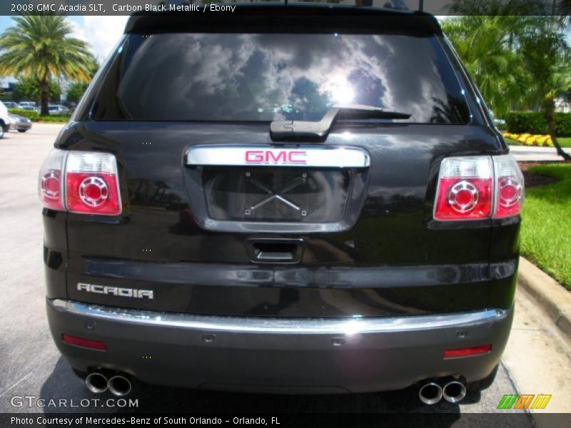 Carbon Black Metallic / Ebony 2008 GMC Acadia SLT