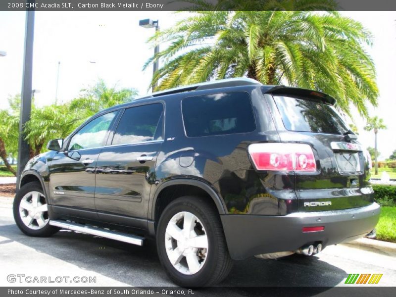 Carbon Black Metallic / Ebony 2008 GMC Acadia SLT