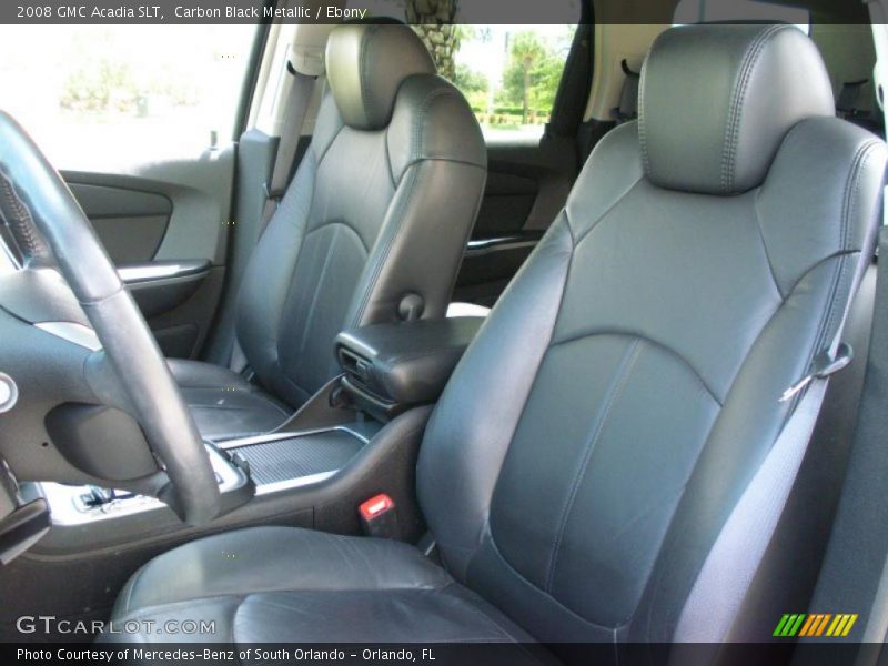 Carbon Black Metallic / Ebony 2008 GMC Acadia SLT