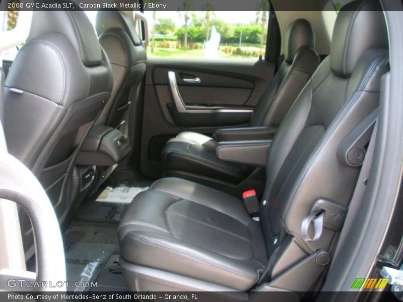 Carbon Black Metallic / Ebony 2008 GMC Acadia SLT