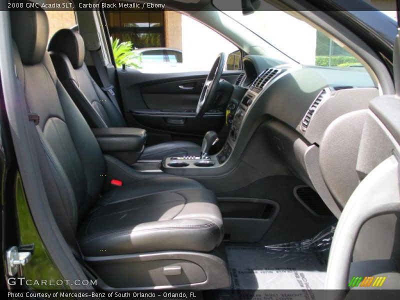 Carbon Black Metallic / Ebony 2008 GMC Acadia SLT