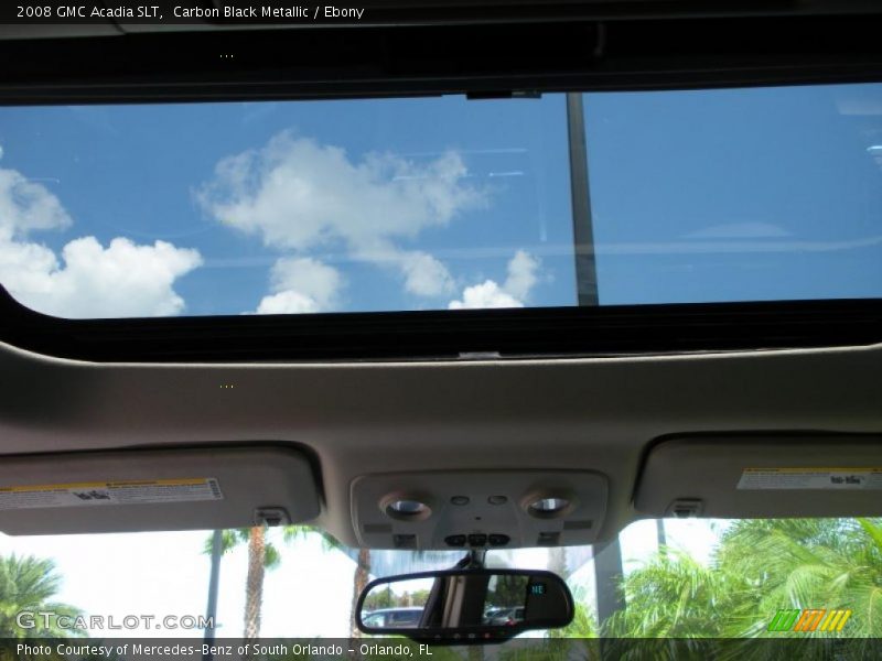 Carbon Black Metallic / Ebony 2008 GMC Acadia SLT