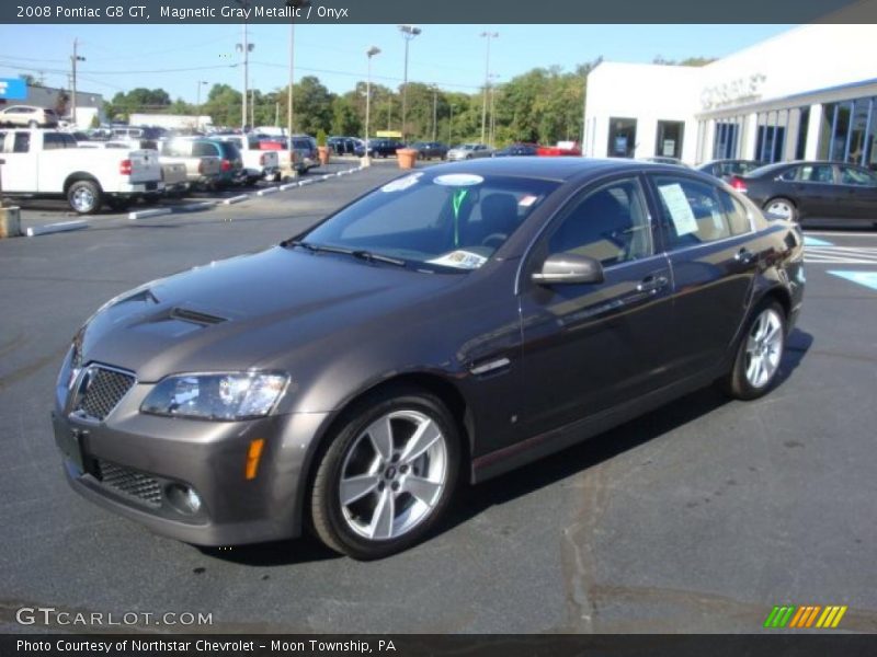Magnetic Gray Metallic / Onyx 2008 Pontiac G8 GT